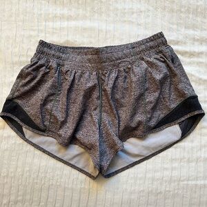 Lululemon hotty hot low rise shorts
